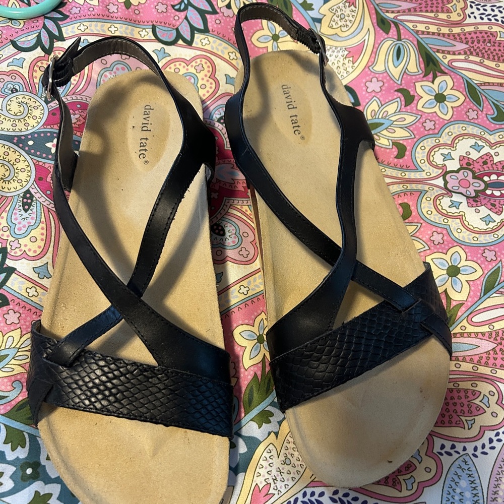 Black sandals